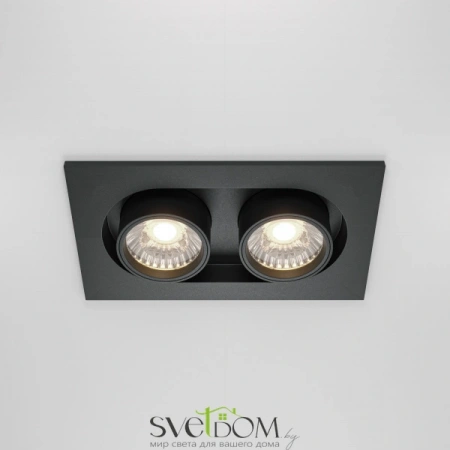 Встраиваемые светильники Maytoni DL045-02-10W4K-B от Магазина Svetdom.by