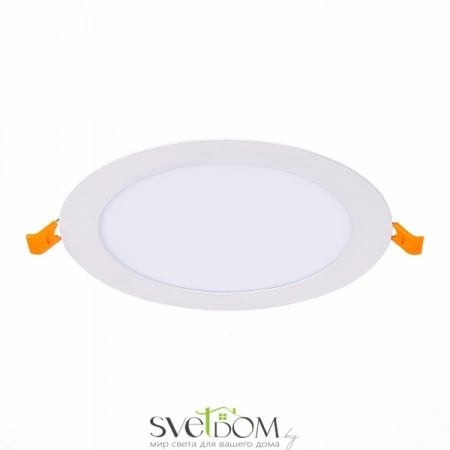 ST209.548.12 Св-к встр. Белый LED 1*12W 4000K 816Lm Ra80 110° IP20 D170xH8 90-265V Встраиваемые светильники ST LUCE