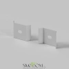 Комплект креплений (для профиля 50x50) 4 шт. ALM-5050B-MT 642089 Maytoni