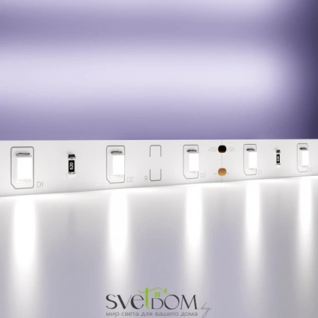 Светодиодная лента 12В 2835 4,8Вт/м 6000K 5м IP20 10104