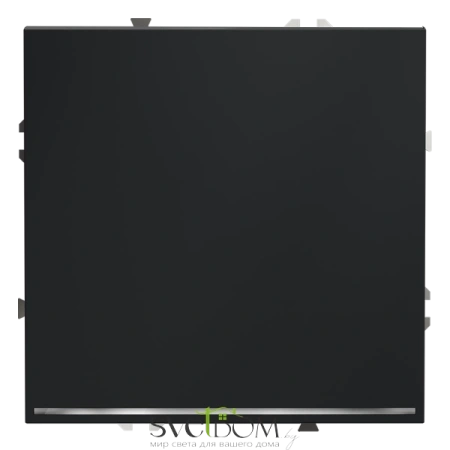 Проходной переключатель одноклавишный с подсветкой  Voltum S70 VLS010407  Voltum VLS010407