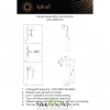 Настенные светильники APL.058.11.04 Aployt | Svetdom.by