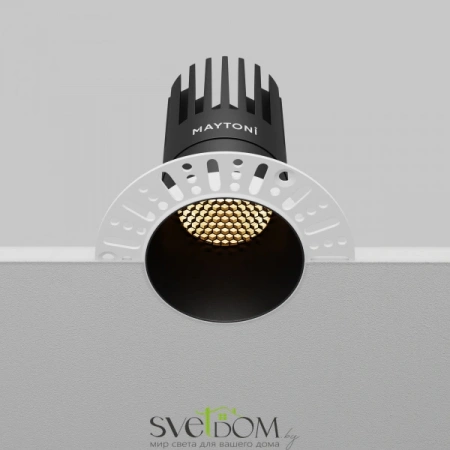 Встраиваемые светильники Maytoni DL122-15W-2.7K-TRS-B от Магазина Svetdom.by