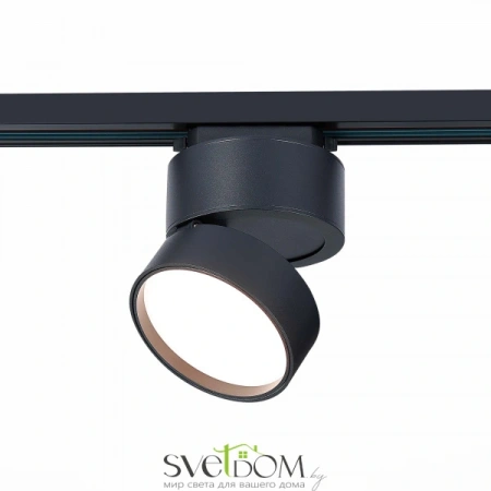 ST651.436.14 Св-к трек. Черный LED 1*14W 3000K 1 100Lm Ra>90 120° IP20 D104xH128 170-240VV Однофазная трековая система ST LUCE