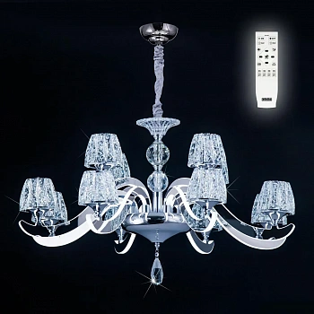 Eletto Montserrat EL338P12 LED Люстра хрустальная с пультом