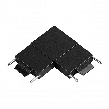 135267 SHINO NT24 000 черный Соединитель с токопроводом "L" для низковольтного шинопровода IP20 24V EASY