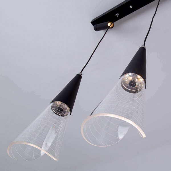 Подвесной светильник LED4U L7105-5 BK