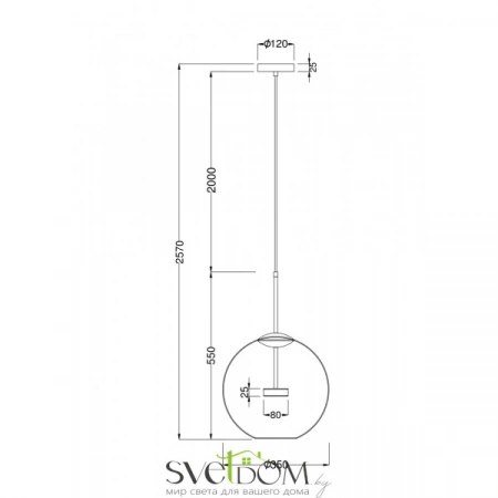 Светильники Maytoni MOD056PL-L12G3K от Магазина Svetdom.by