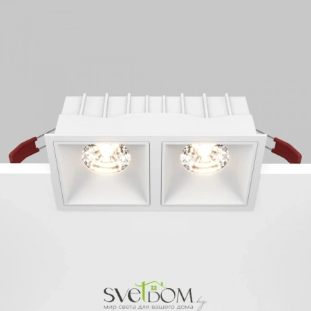 Фото Встраиваемые светильники Maytoni DL043-02-15W3K-D-SQ-W Встраиваемые светильники Maytoni DL043-02-15W3K-D-SQ-W от Магазина Svetdom.by