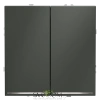 Выключатель двухклавишный с подсветкой Voltum S70 VLS020206  Voltum VLS020206