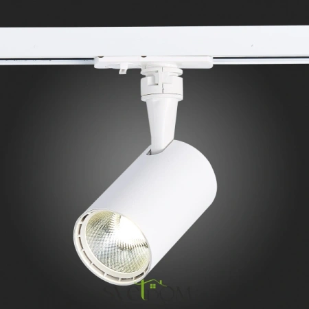 ST351.546.10.36 Св-к трек. Белый LED 1*10W 4000K 900Lm Ra?90 36° IP20 L98xW59xH154 100-240V Однофазная трековая система ST LUCE
