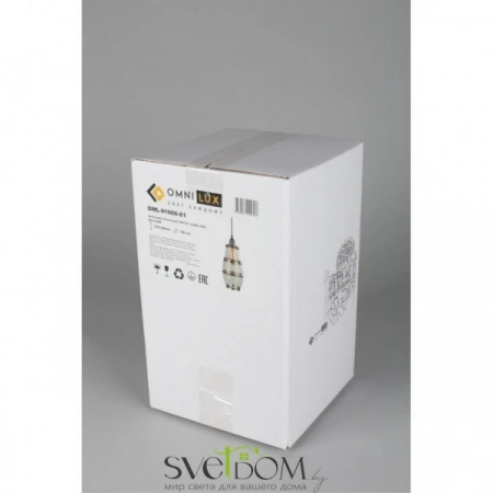 Подвесные светильники Omnilux OML-91906-01 от Магазина Svetdom.by