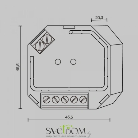 Диммер Lighting control 721019 