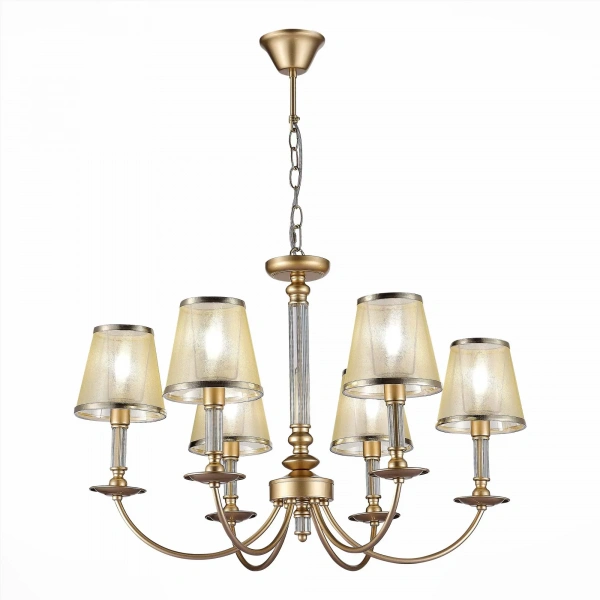 SLE1115-203-06 Светильник подвесной розовое золото/Розовое золото E14 6*60W VINCI