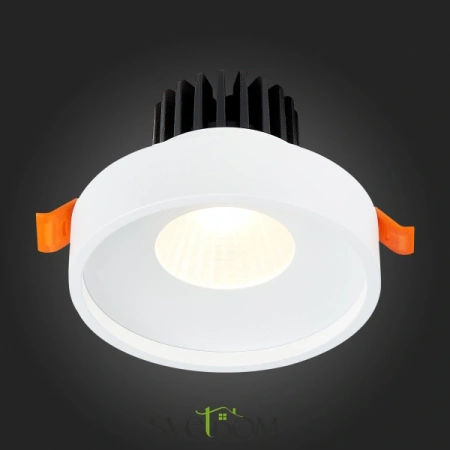 ST751.548.10 Св-к встр. Белый LED 1*10W 4000K 750Lm Ra>90 38° IP20 D100xH75 170-240V Встраиваемые светильники ST LUCE