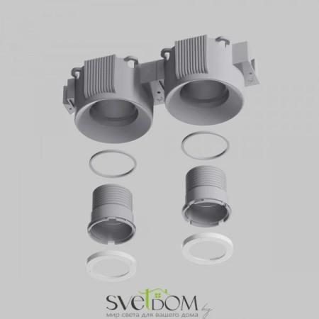 Встраиваемые светильники Maytoni DL136-GU10-W от Магазина Svetdom.by