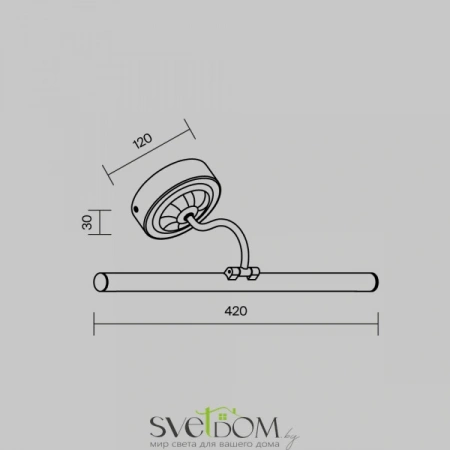 Подсветки MIR014WL-L9G3K Maytoni | Svetdom.by