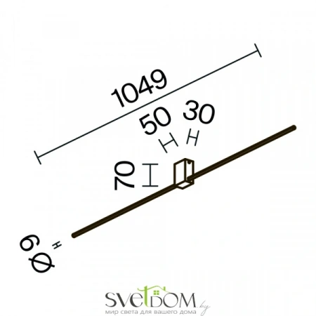 Настенные светильники C071WL-L12GB3K Maytoni | Svetdom.by