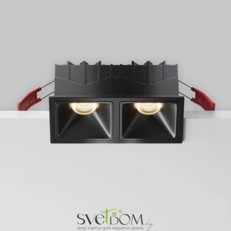 Встраиваемые светильники Maytoni DL043-02-10W3K-SQ-B-1 от Магазина Svetdom.by