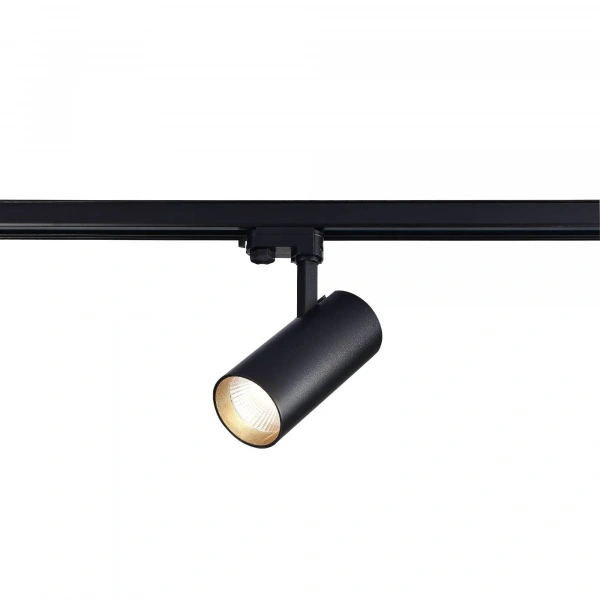 ST661.436.40 Св-к трек. Черный LED 1*40W 3000K 3 200Lm Ra>90 38° IP20 L190xW85xH265 165-265V Трехфазная трековая система