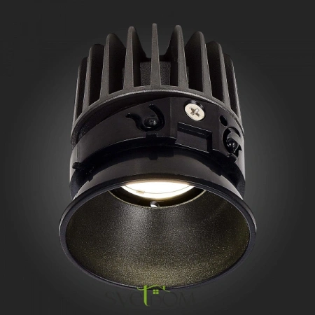 ST850.408.12 Светодиодный модуль SMART Черный LED 1*12W 2700K-6500K 960Lm Ra90 36° IP20 D69xH85 220- SHIFT ST LUCE