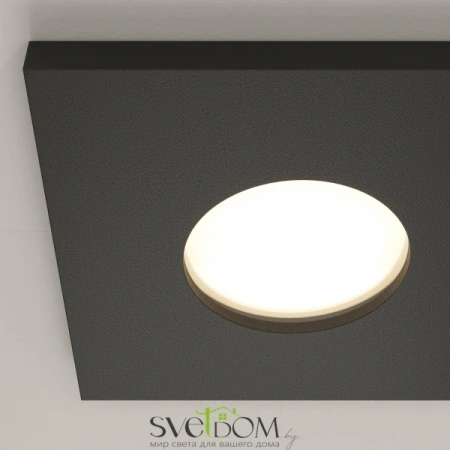 Встраиваемые светильники Maytoni DL083-01-GU10-SQ-B от Магазина Svetdom.by