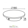Архитектурная подсветка Outdoor O420WL-L12GF Maytoni