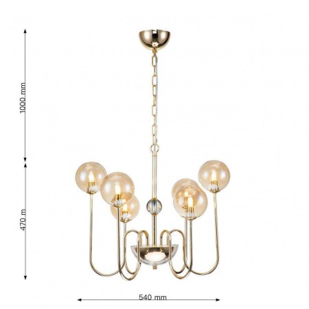 Люстры подвесные2999-6P Favourite | Svetdom.by