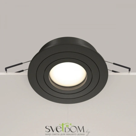 Фото Встраиваемые светильники Maytoni DL023-2-01B Встраиваемые светильники Maytoni DL023-2-01B от Магазина Svetdom.by