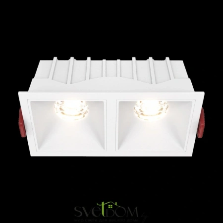 Встраиваемые светильники Maytoni DL043-02-10W3K-D-SQ-W от Магазина Svetdom.by