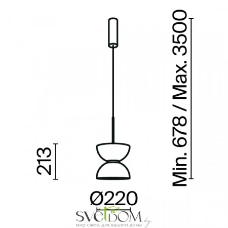 Подвесные светильники Maytoni MOD178PL-L11B3K от Магазина Svetdom.by