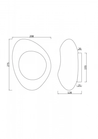 Настенные светильники MOD306WL-01C Maytoni | Svetdom.by