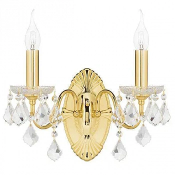 Lightstar 700622 Бра CLASSIC 2х60W E14 ЗОЛОТО