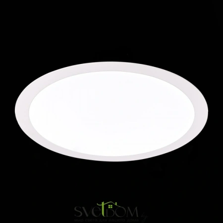 ST209.548.24 Св-к встр. Белый LED 1*24W 4000K 1 848Lm Ra80 110° IP20 D300xH8 90-265V Встраиваемые светильники ST LUCE