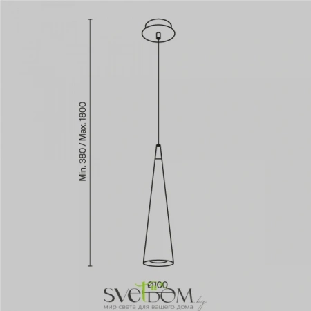 Подвесные светильники Maytoni P318-PL-01-W от Магазина Svetdom.by