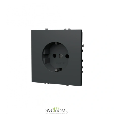 Розетки электрические с заземлением Voltum S70 VLS040106  Voltum VLS040106