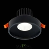 ST751.438.10 Св-к встр. Черный LED 1*10W 3000K 750Lm Ra>90 38° IP20 D100xH75 170-240V Встраиваемые светильники ST LUCE