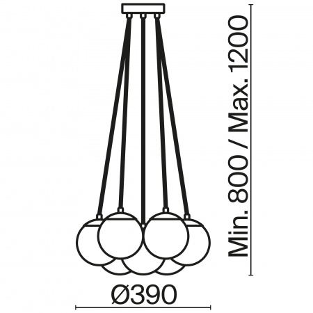 Подвесные светильники Freya FR5231PL-07CH от Магазина Svetdom.by