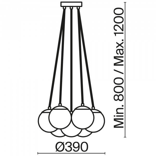 Подвесные светильники Freya FR5231PL-07CH от Магазина Svetdom.by