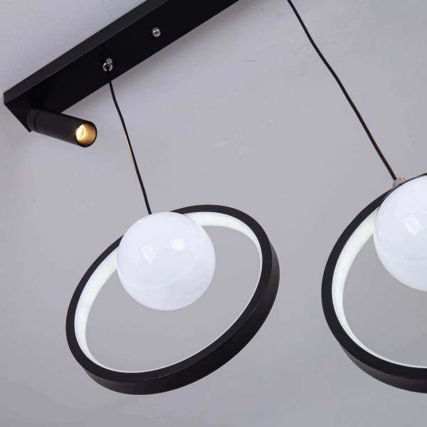 Подвесной светильник LED4U L7103-5 BK