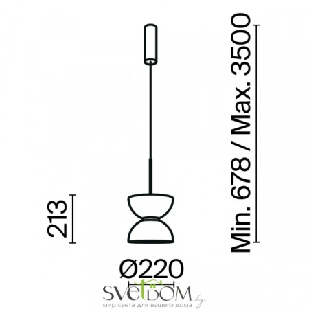 Подвесные светильники Maytoni MOD178PL-L11G3K от Магазина Svetdom.by