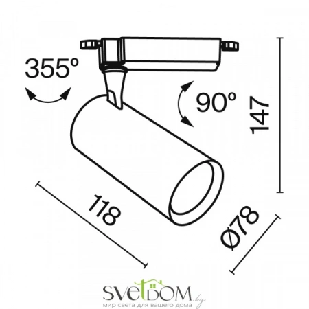 TR003-1-10W3K-S-W Maytoni