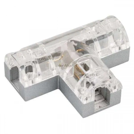 ARLIGHT Соединитель тройной ARL-CLEAR-Mini-2x90 (16x8mm) (Arlight, Металл)