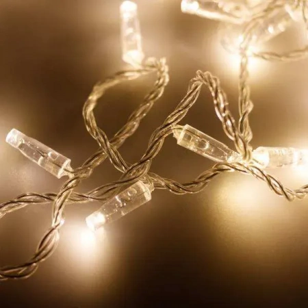 ARLIGHT Светодиодная гирлянда ARD-STRING-CLASSIC-10000-CLEAR-100LED-STD WARM (230V, 7W) (Ardecoled, IP65)