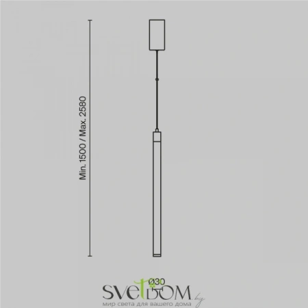 Подвесные светильники Maytoni P022PL-L20W3K от Магазина Svetdom.by