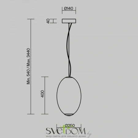 Подвесные светильники Maytoni MOD397PL-L19CH3K от Магазина Svetdom.by