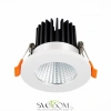 ST704.538.10 Св-к встр. Белый LED 1*10W 3000K 900Lm Ra>90 38° IP20 D80xH60 170-240V Встраиваемые светильники ST LUCE