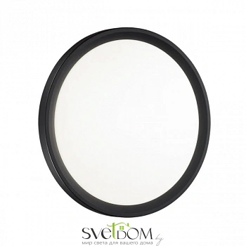 3065/36L VASTA LED SN 041 Светильник пластик/черный LED 36Вт 3000-6000K D400 IP43 пульт ДУ TASTA