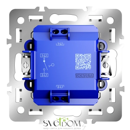 Выключатели и переключатели Voltum S70 VLS0101M Voltum VLS0101M