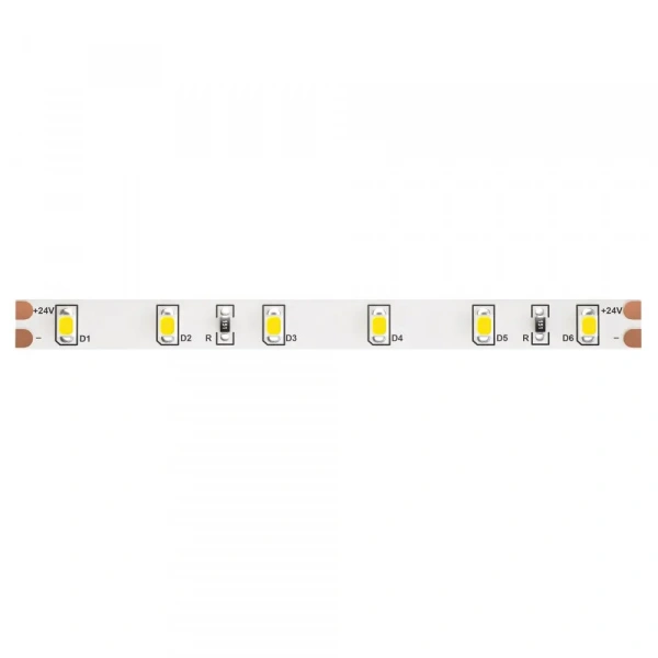 Светодиодная лента 24В 2835 4,8Вт/м 4000K 5м IP65 10140